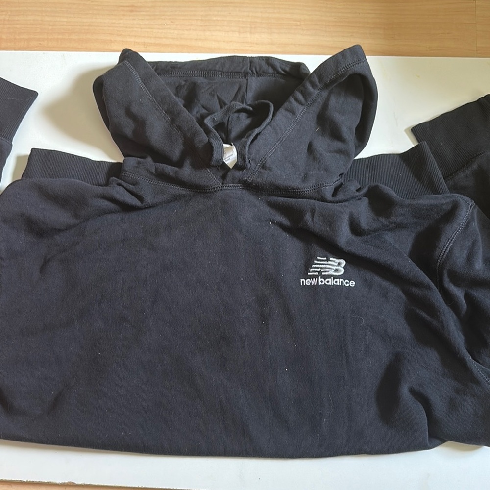 New Balance Black Hoodie